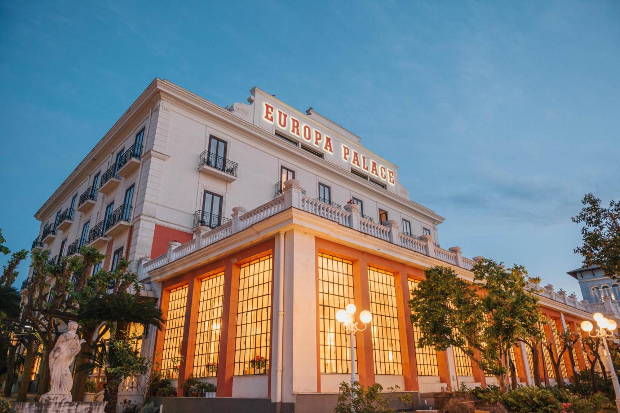 Grand Hotel Europa Palace Sorrento Bagian luar foto